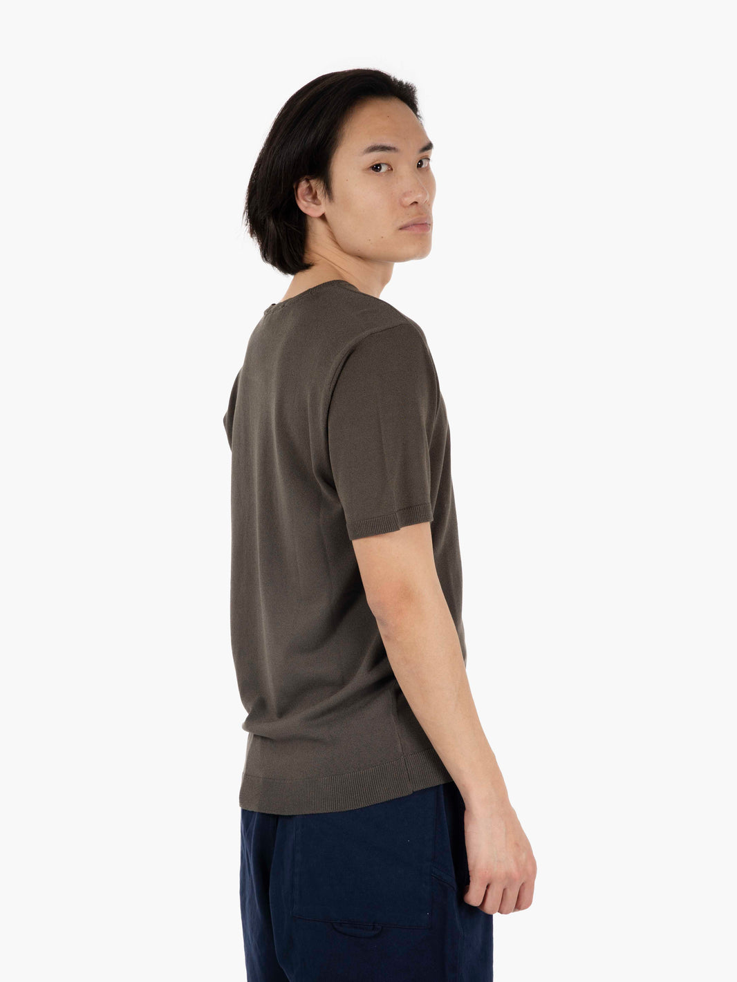 Undergrowth short sleeve crew neck sweater