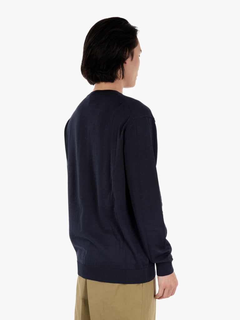STIMM - Maglia collo rotondo ultrasoft notte
