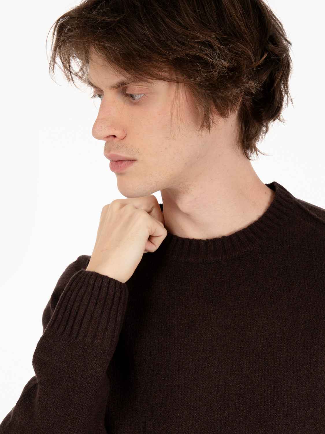 Spandex Crewneck Sweater
