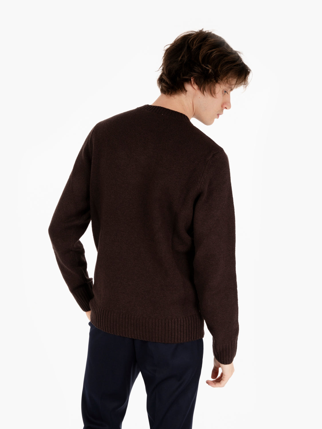 Spandex Crewneck Sweater
