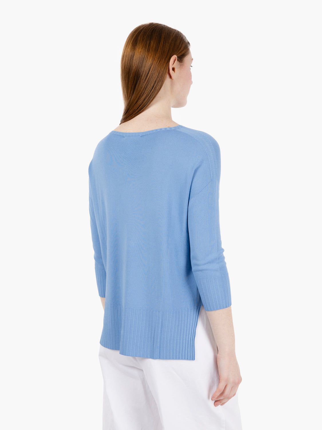 3/4 length viscose sweater by the sea