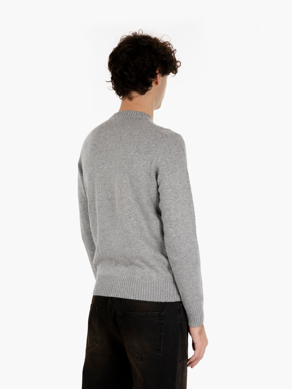 BRAIDED SWEATER IN CASHMERE AND FELT 4209225_102