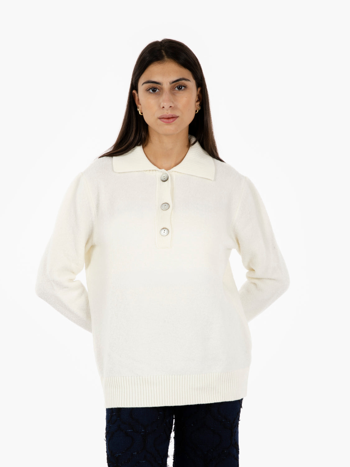 POLO SHIRT M/L ECRU 7147505_810