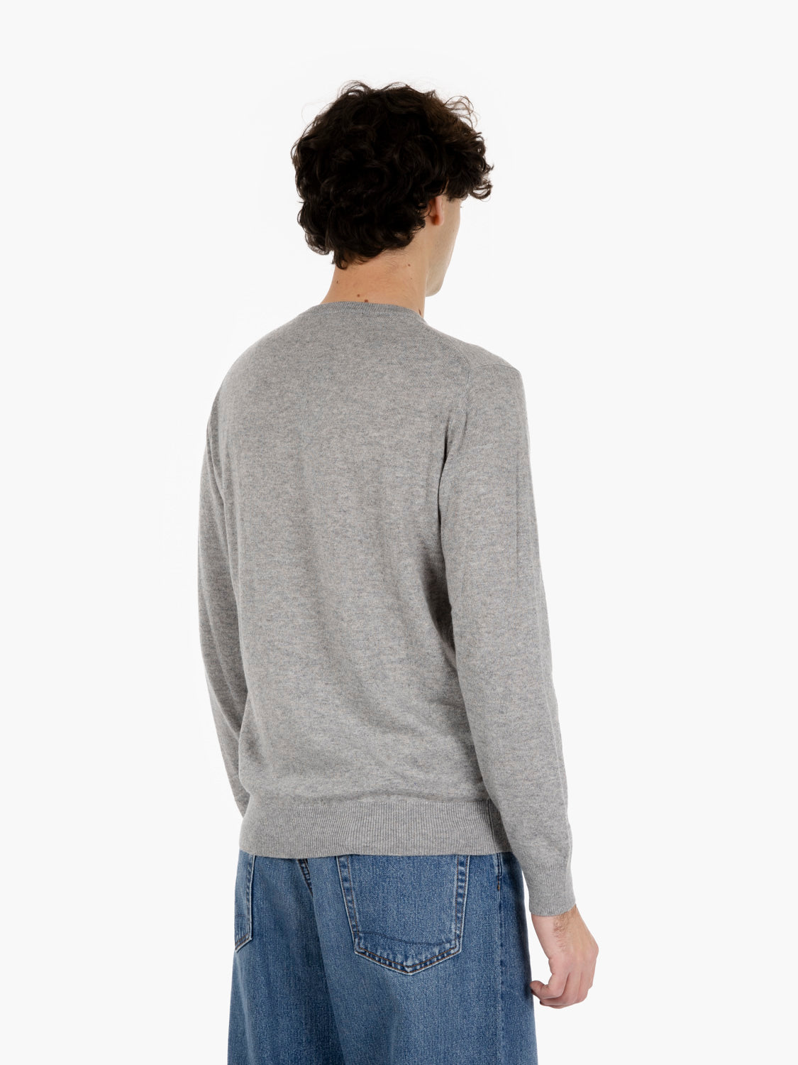 Maglione misto cashmire feltro