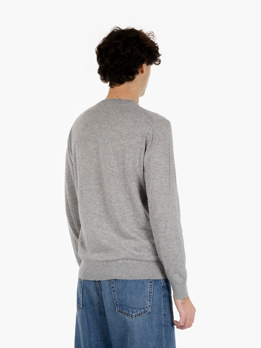 Maglione misto cashmire feltro
