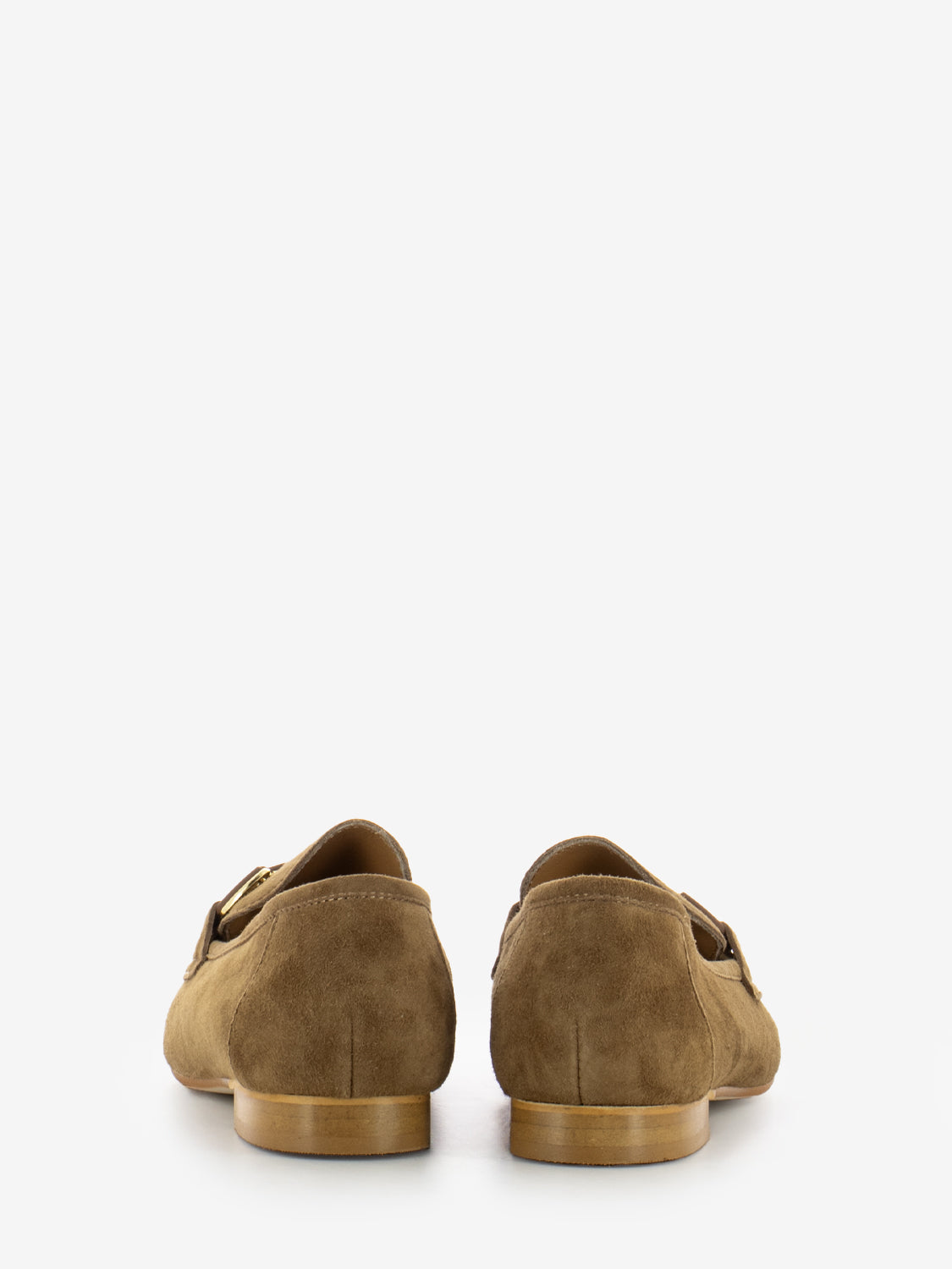 Mocassini Dante in suede con accessorio cuoio