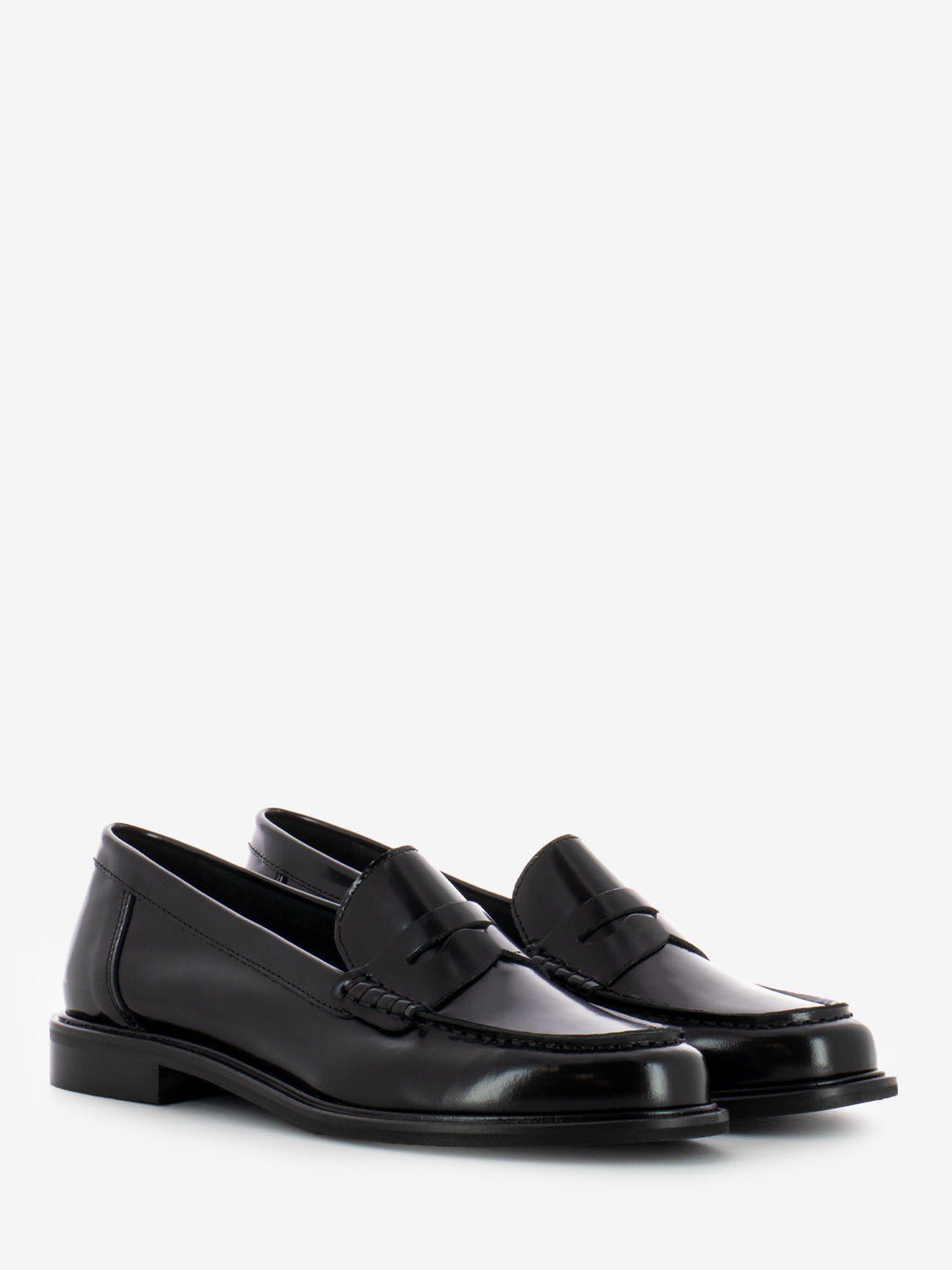 Mocassini Elsa in pelle nero