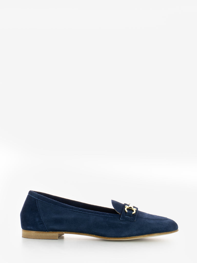STIMM - Mocassini in suede blu