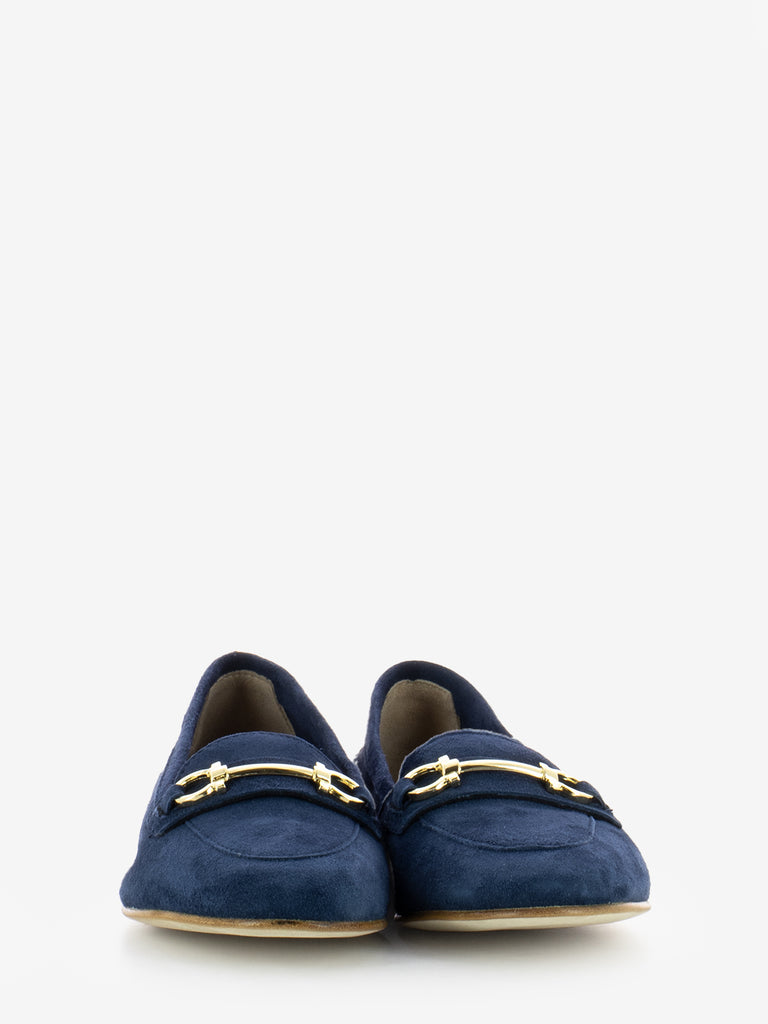 STIMM - Mocassini in suede blu