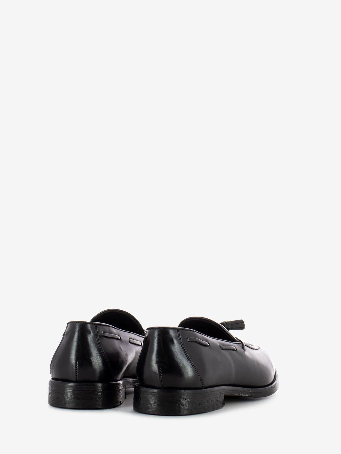 Black tassel loafer