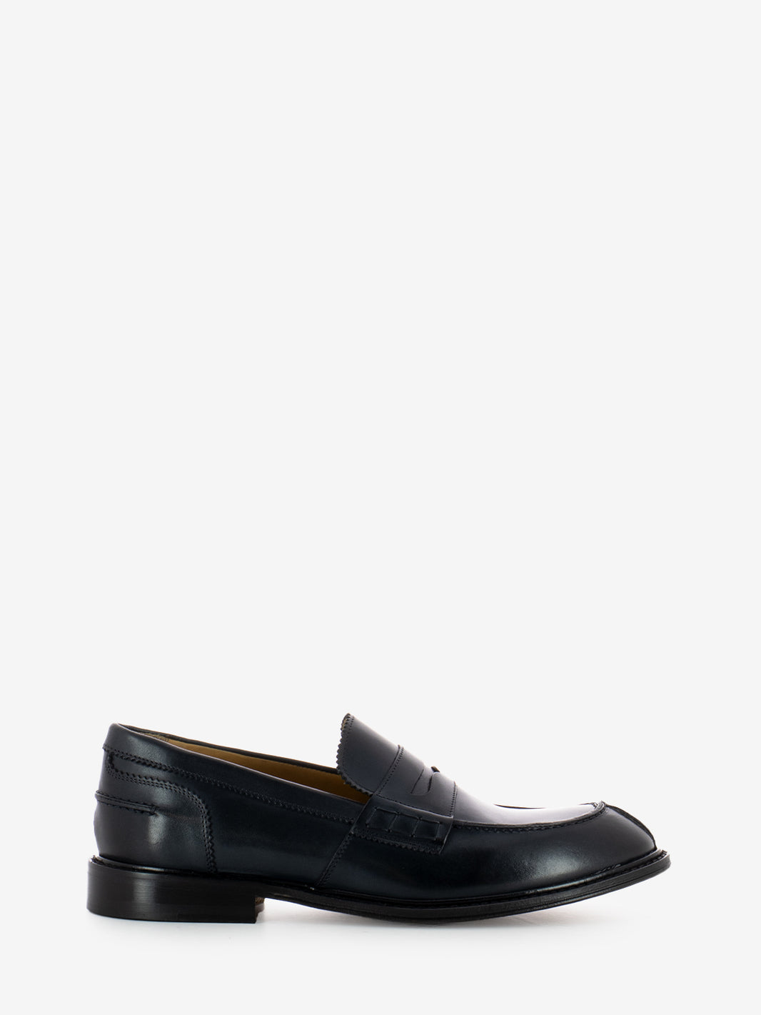 Crust Moccasin Penny Band Navy Blue