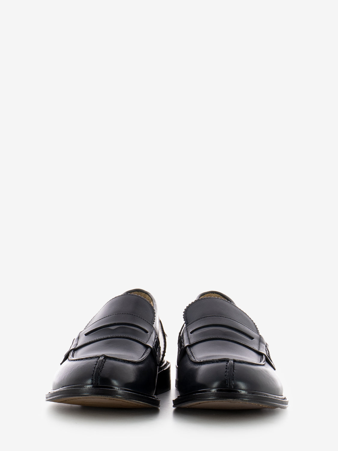 Crust Moccasin Penny Band Navy Blue