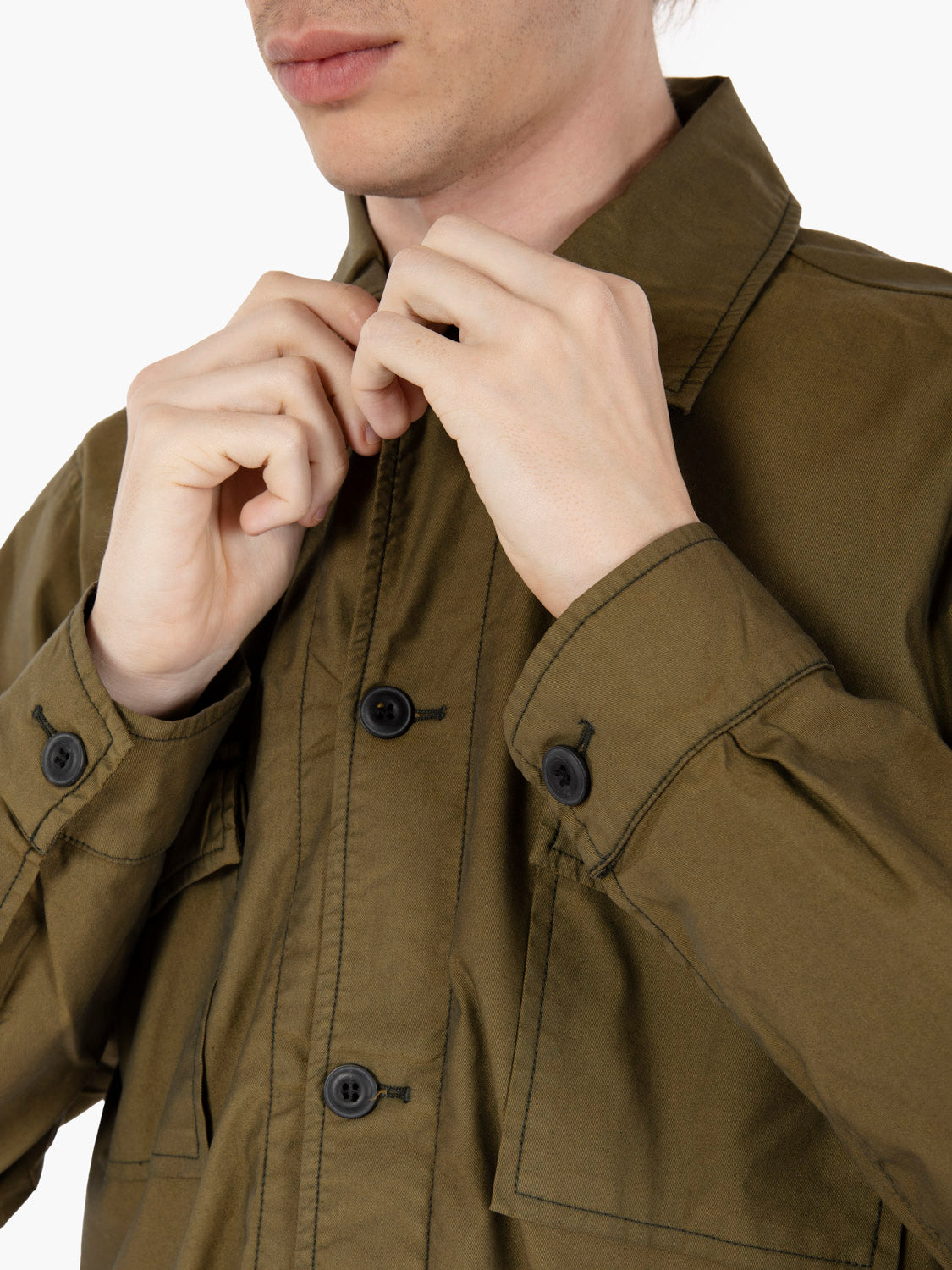 Overshirt verde militare