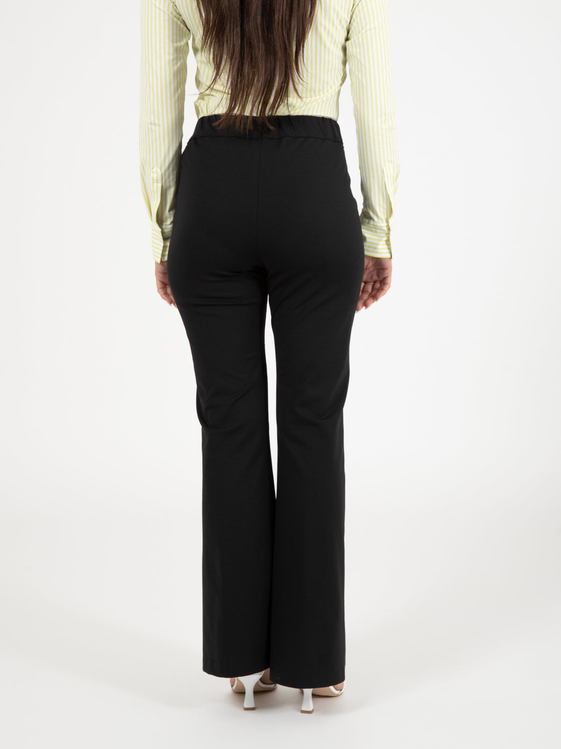 Pantalone a zampa nero