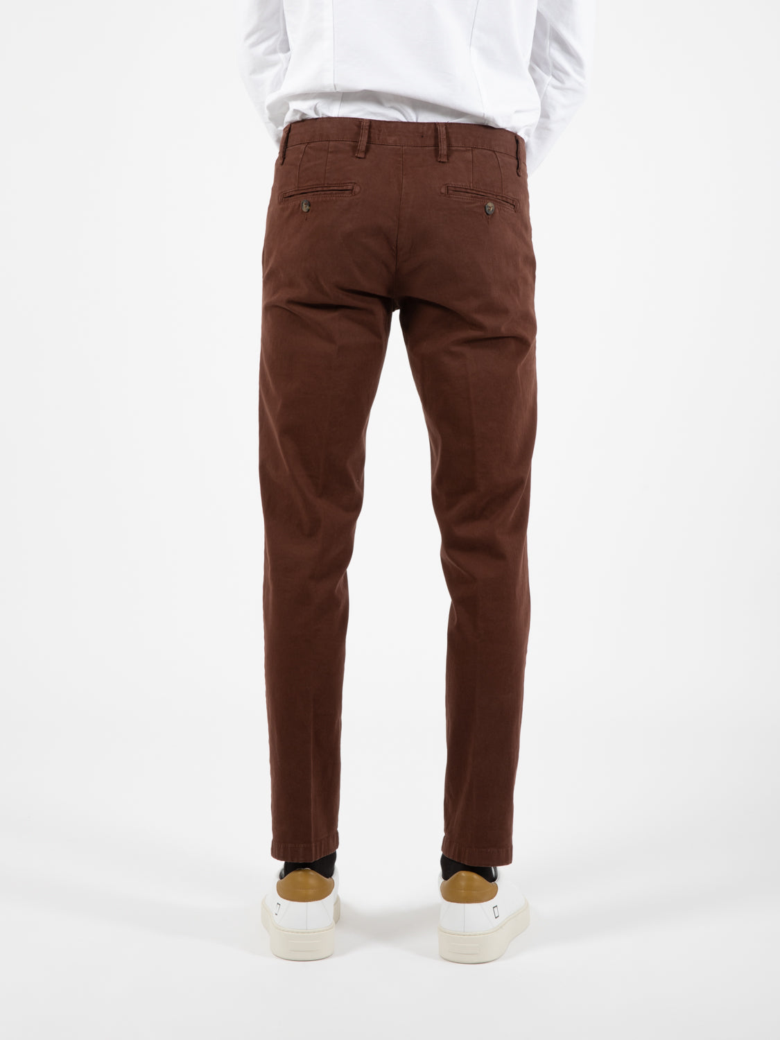 Pantalone bangla castagna