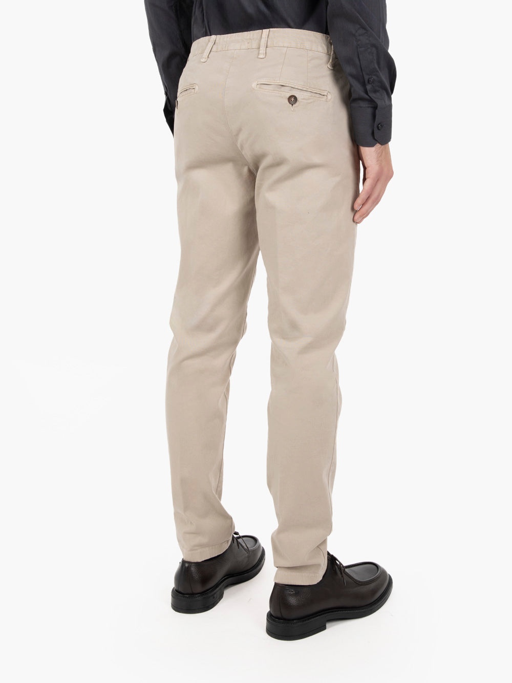 Beige chino trousers