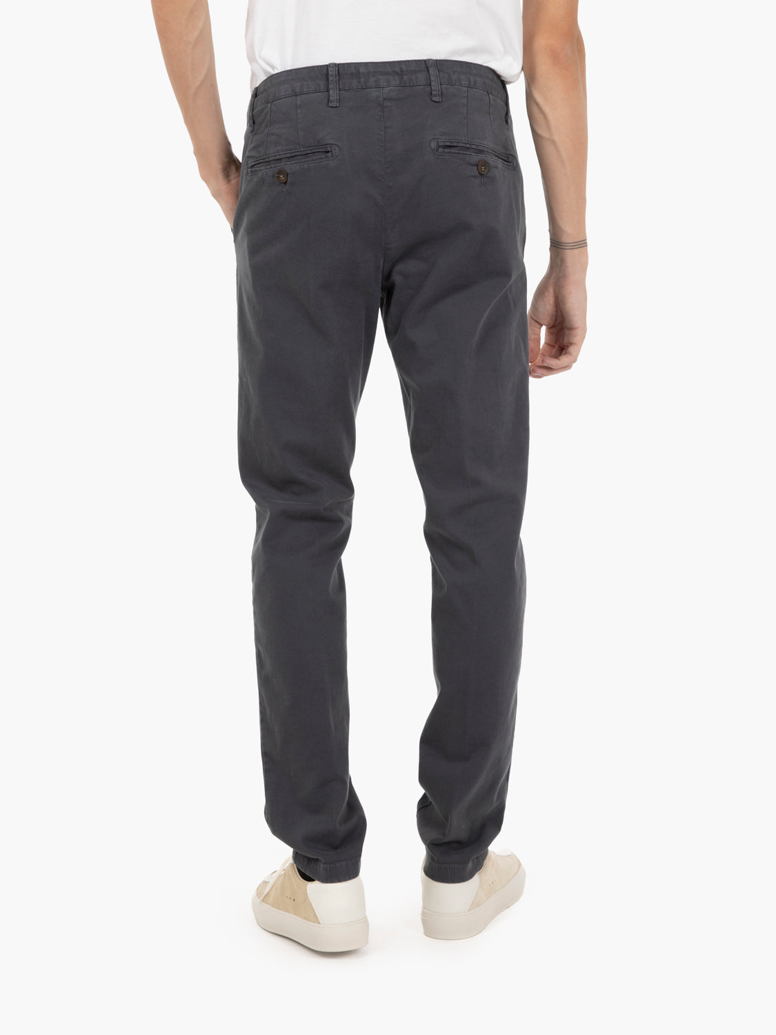 Pantalone chino grigio
