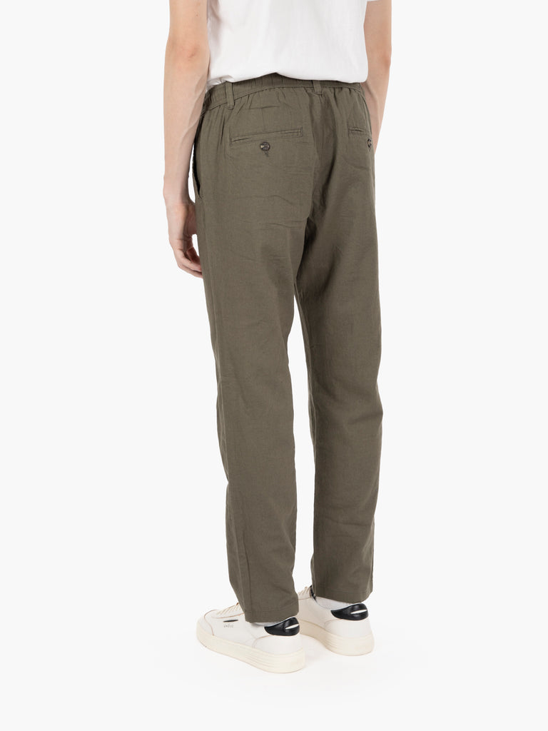 STIMM - Pantalone con coulisse sottobosco