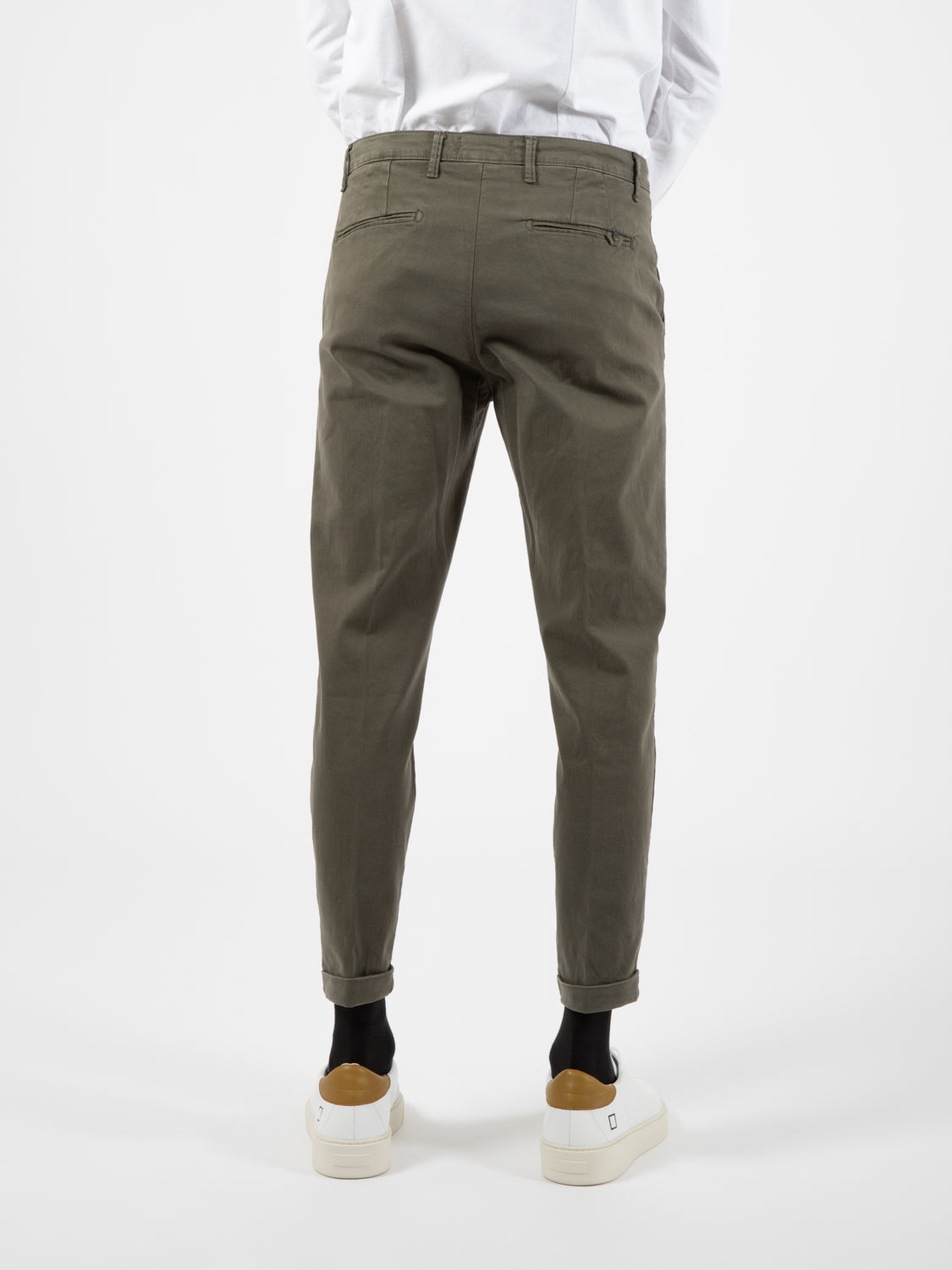 Military gabardine trousers
