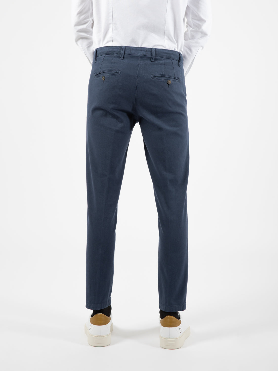 Pantalone operato navy