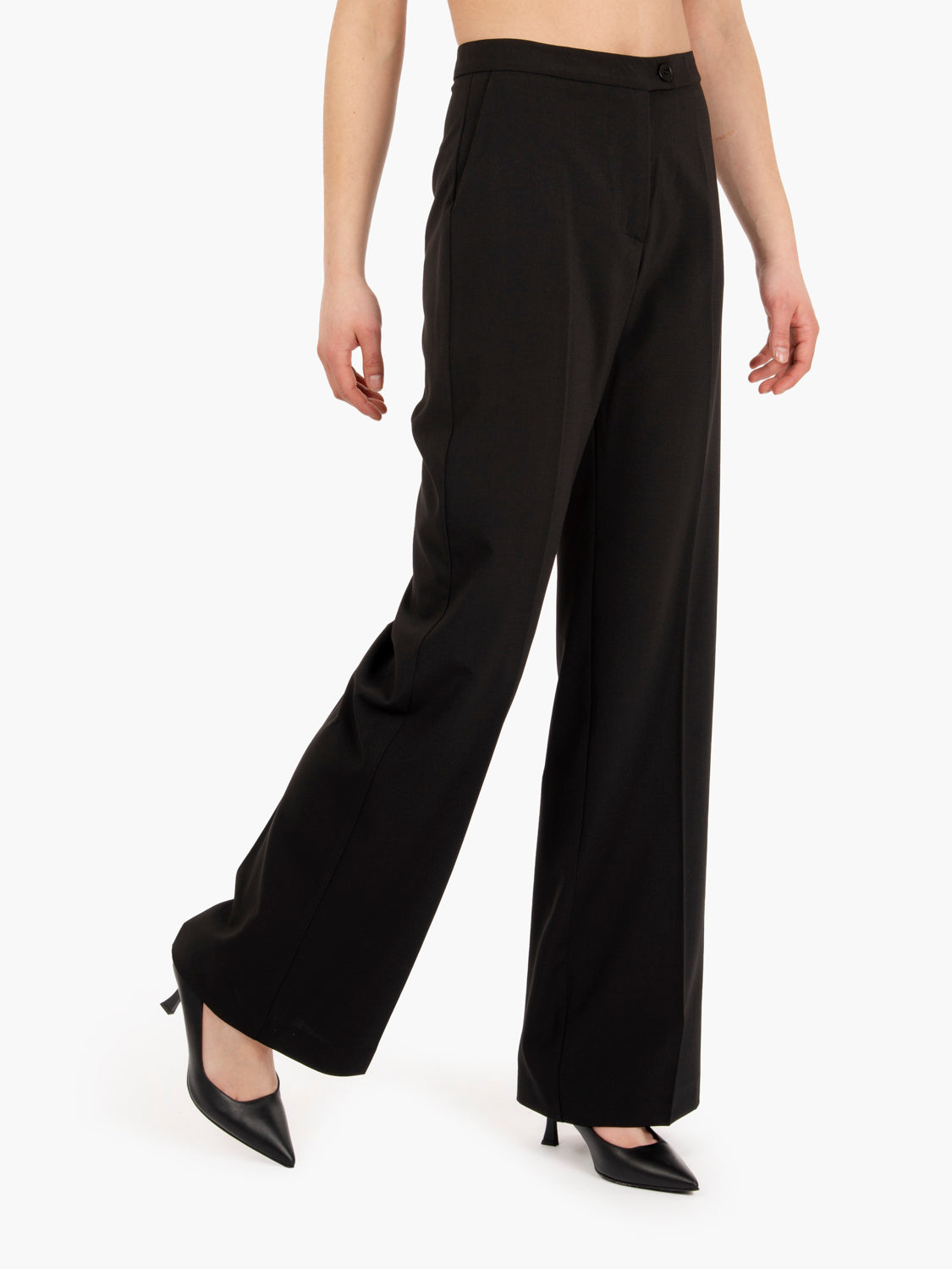 Pantalone palazzo nero