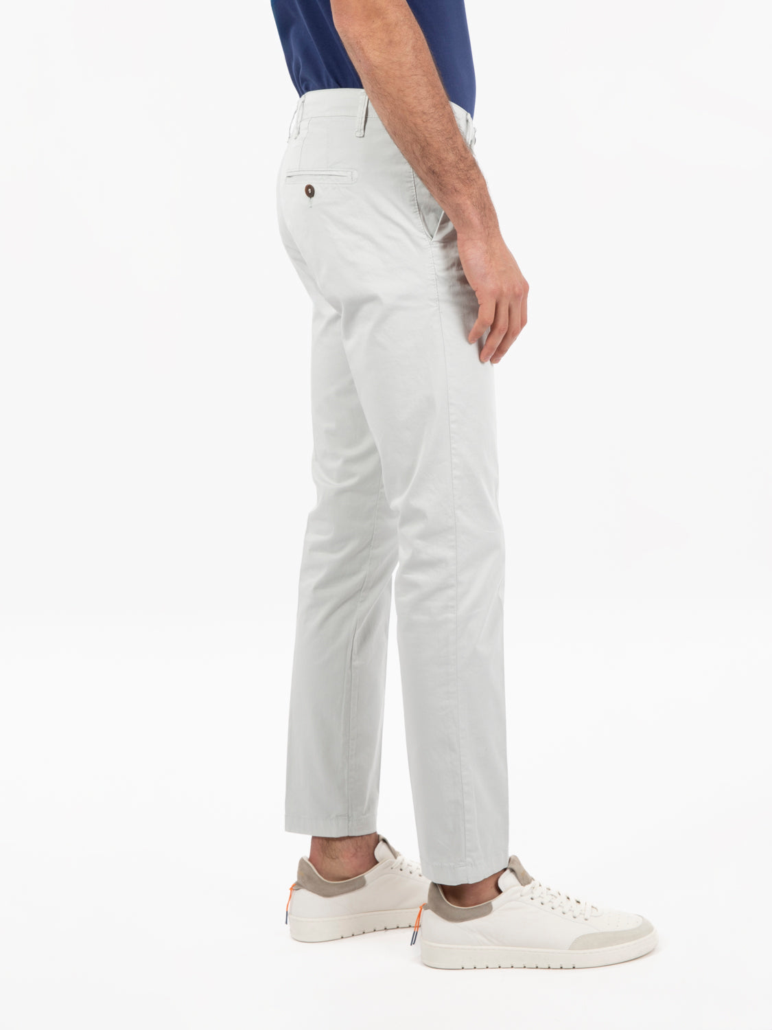 Pantaloni chino Cuba perla