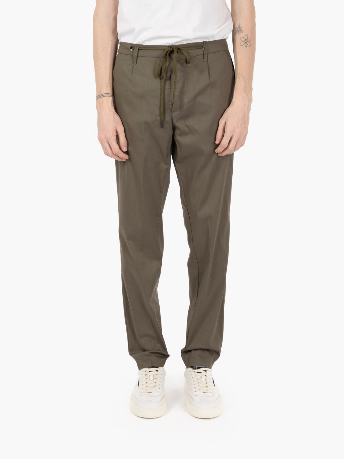 Green Drawstring Pants