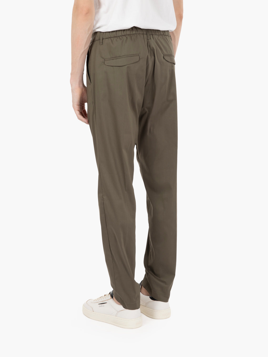 Green Drawstring Pants