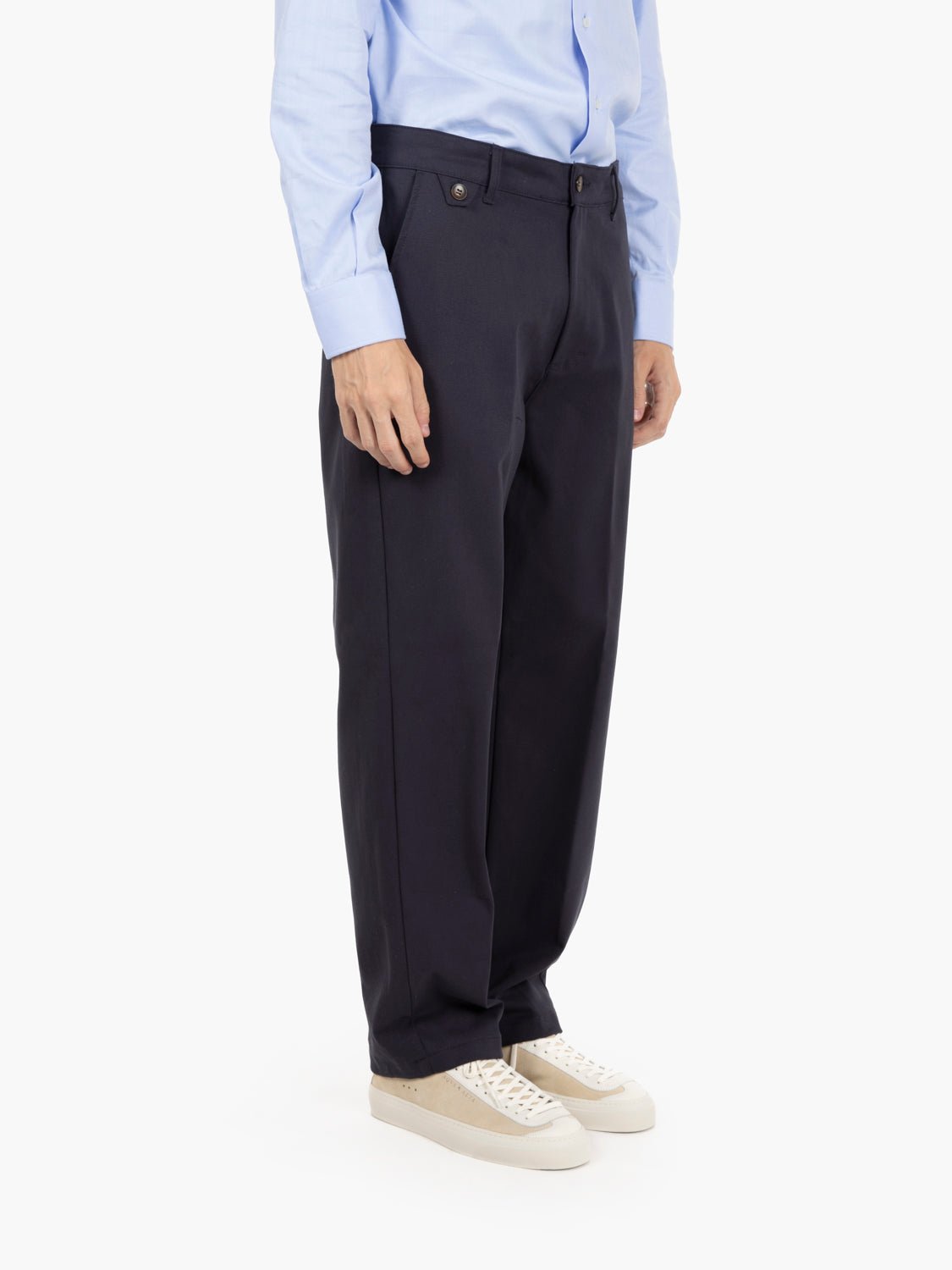 Pantaloni dritto blu