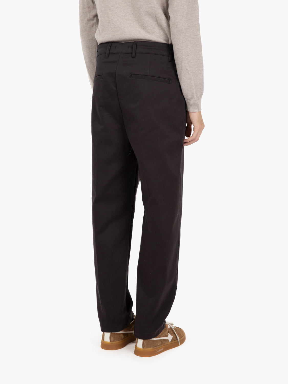Pantaloni dritto nero