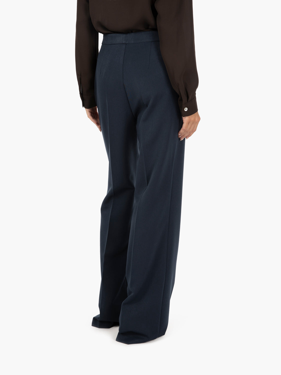 Blue palazzo pants