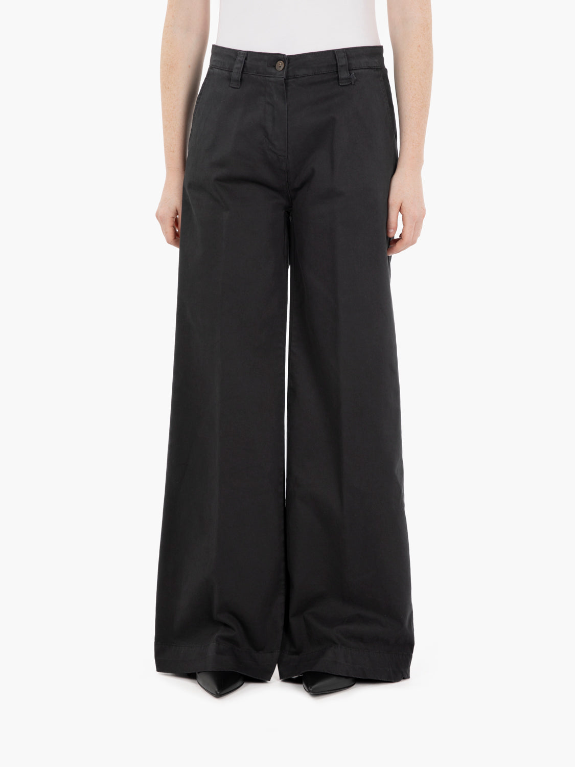 Pantaloni palazzo Lilly nero
