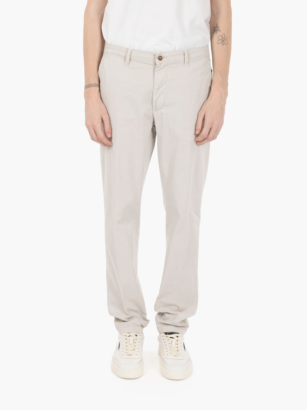 Vienna Off White Pants