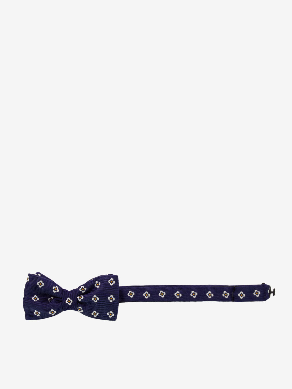 Blue/white flowered bow tie