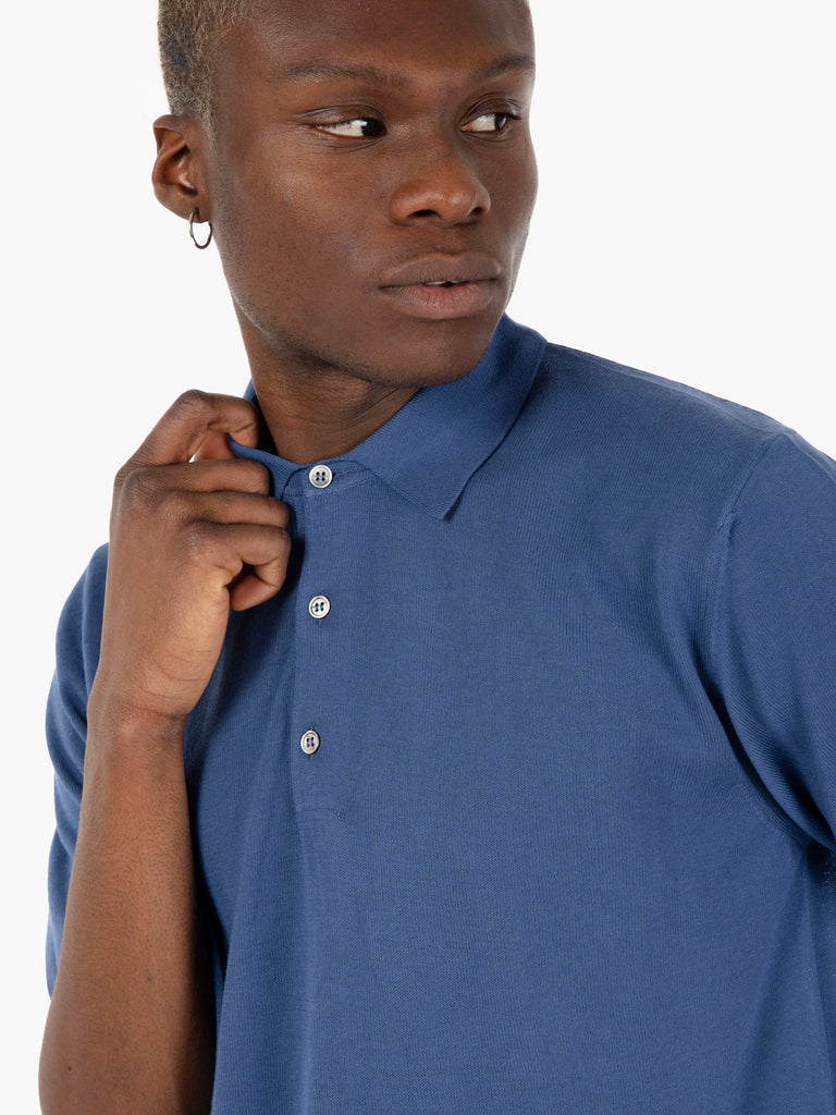 STIMM - Polo in maglia balena