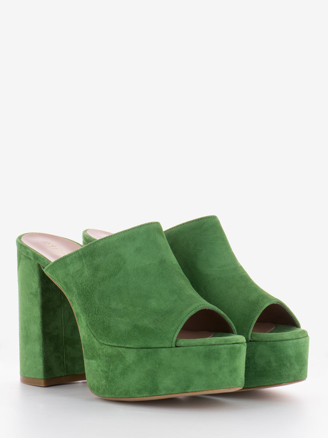 Suede clog lawn