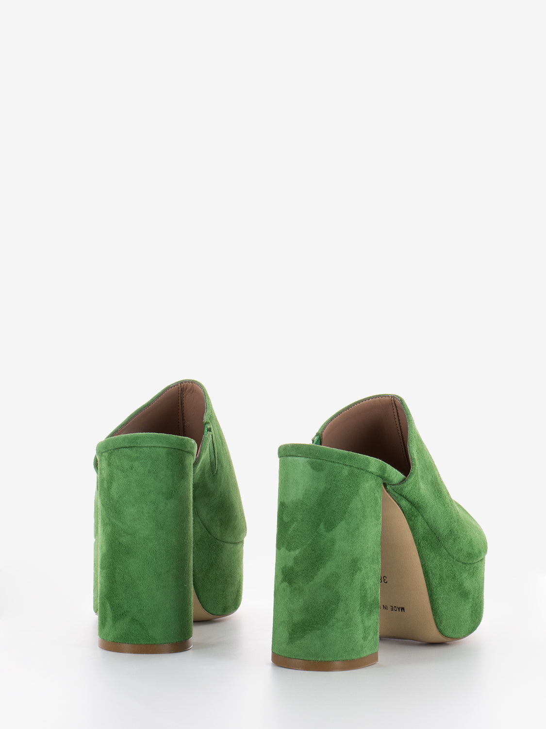 Suede clog lawn