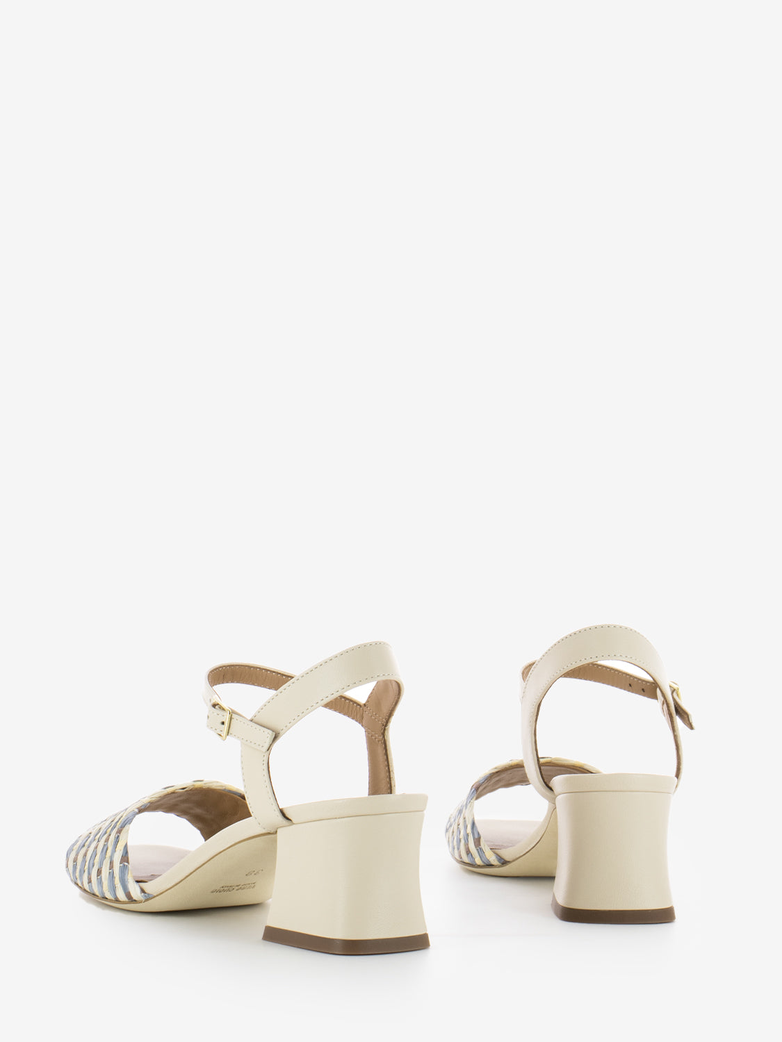 Aria Raffia Cream Sandals
