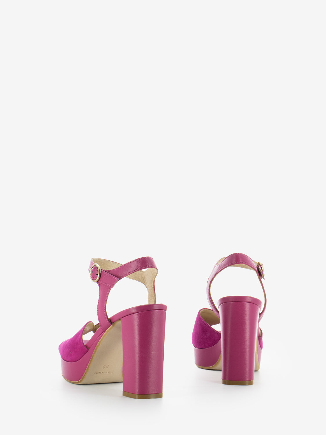 Greta sandals nappa fuchsia