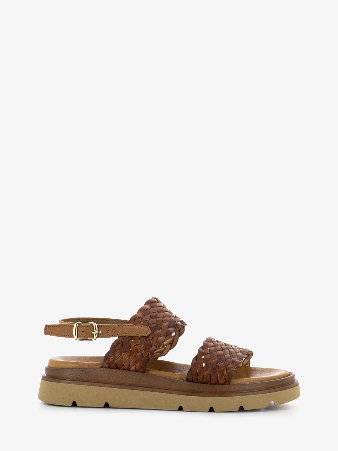 Leather sandals braided leather