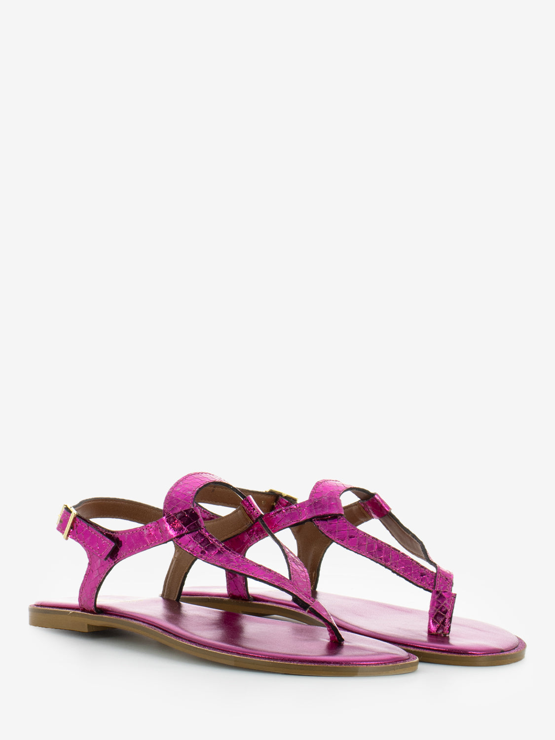Piper fuchsia kiss flip flop sandals