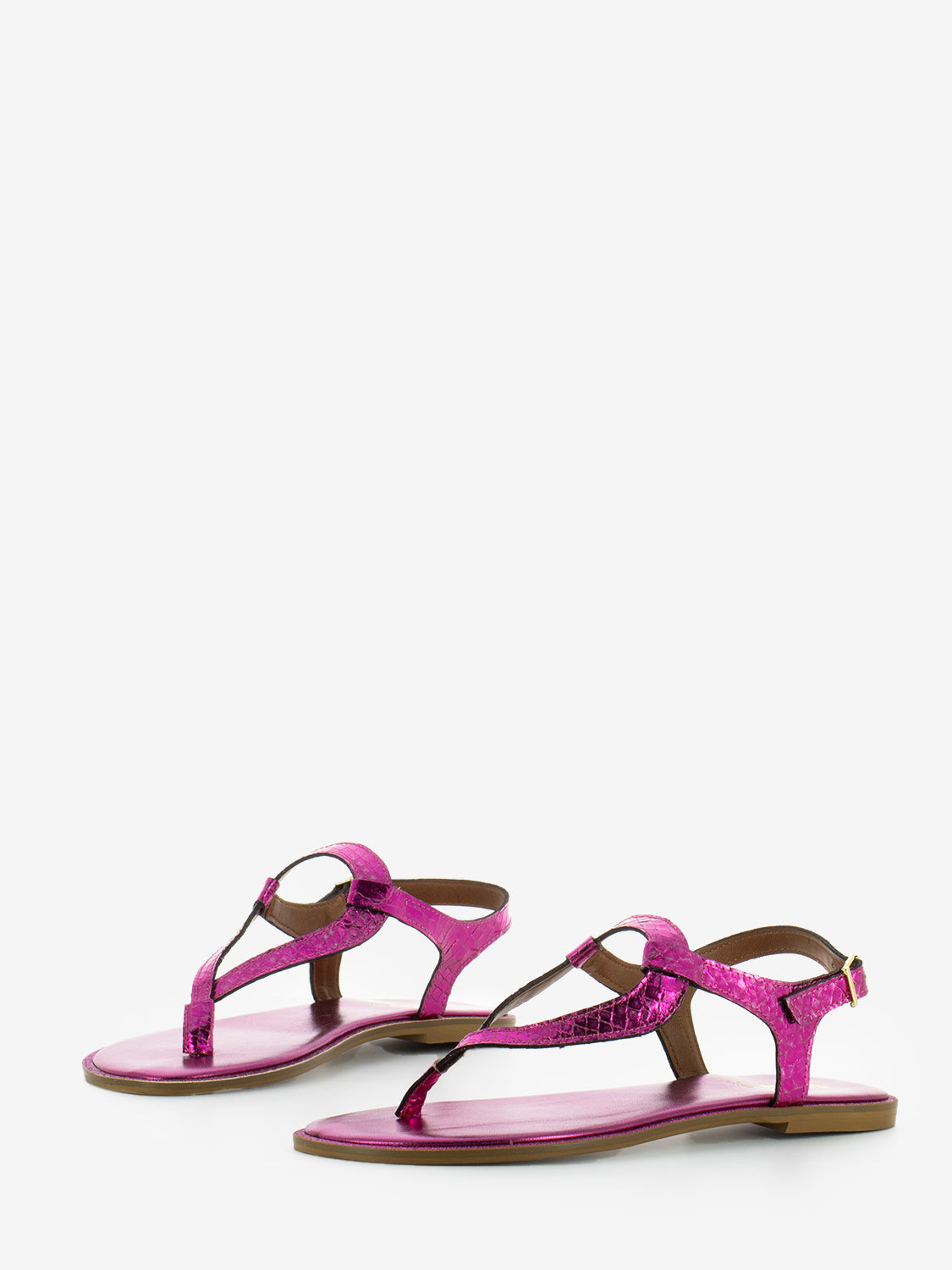 Piper fuchsia kiss flip flop sandals