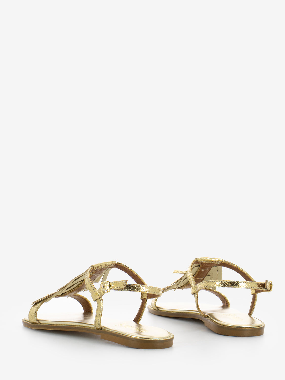 Piper platinum sandals