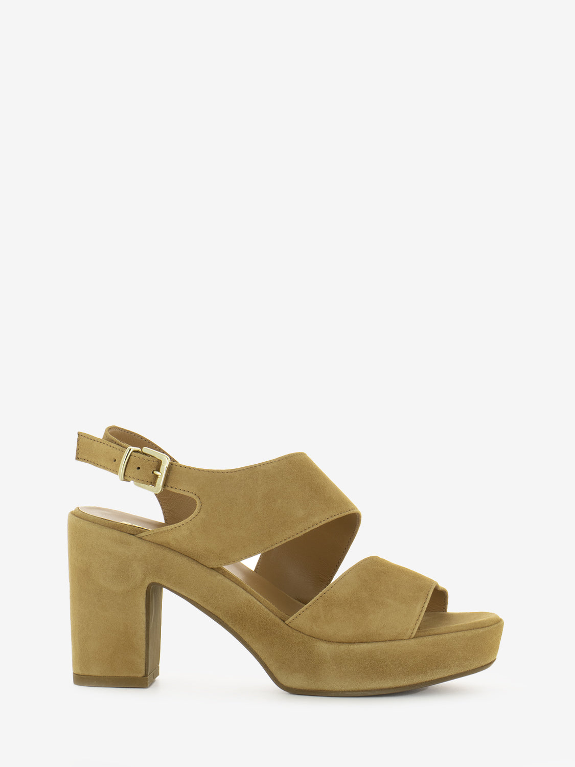 Vera suede wood sandals
