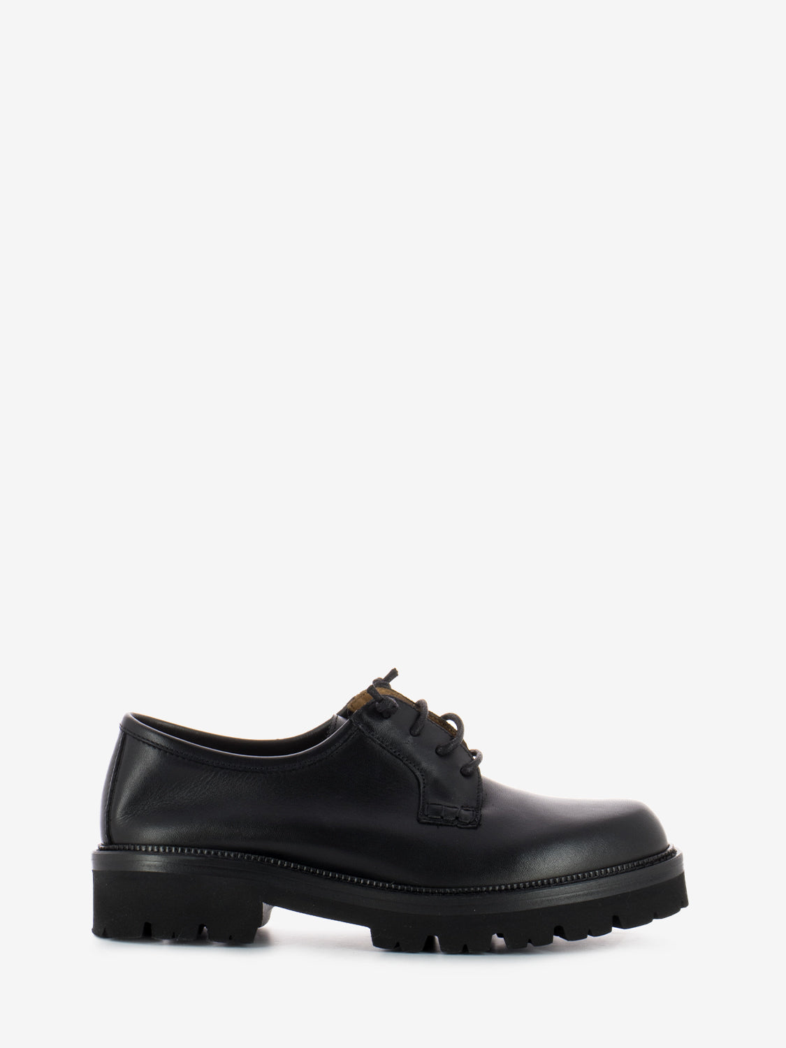 Scarpe derby carro armato nero