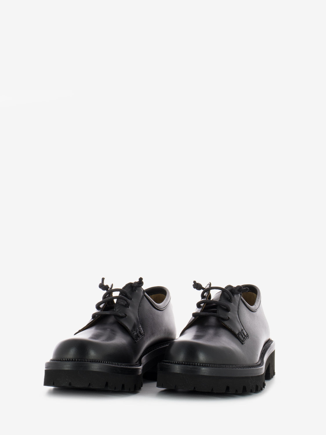 Scarpe derby carro armato nero