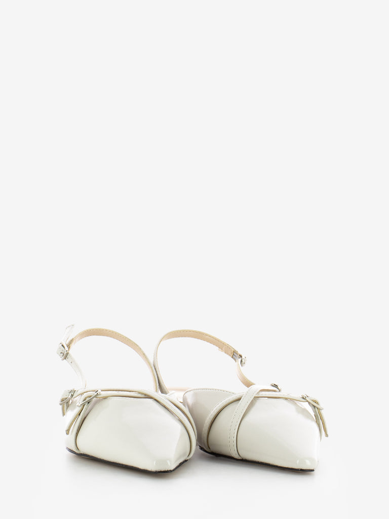 STIMM - Slingback naplak sasso