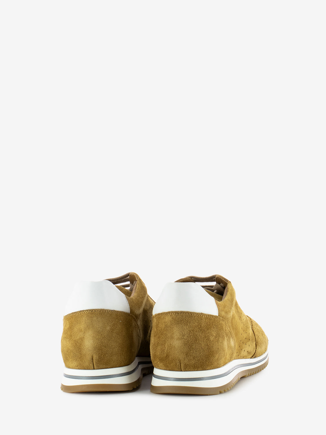 Sneakers camoscio rame