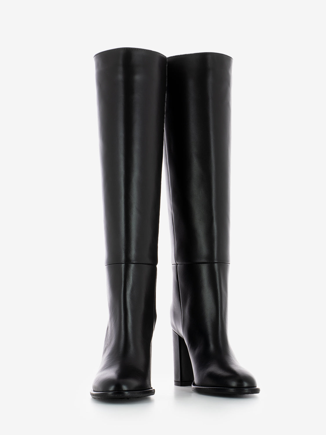 BLACK CALF LEATHER BOOT T.90 R2461-VIT_BLK