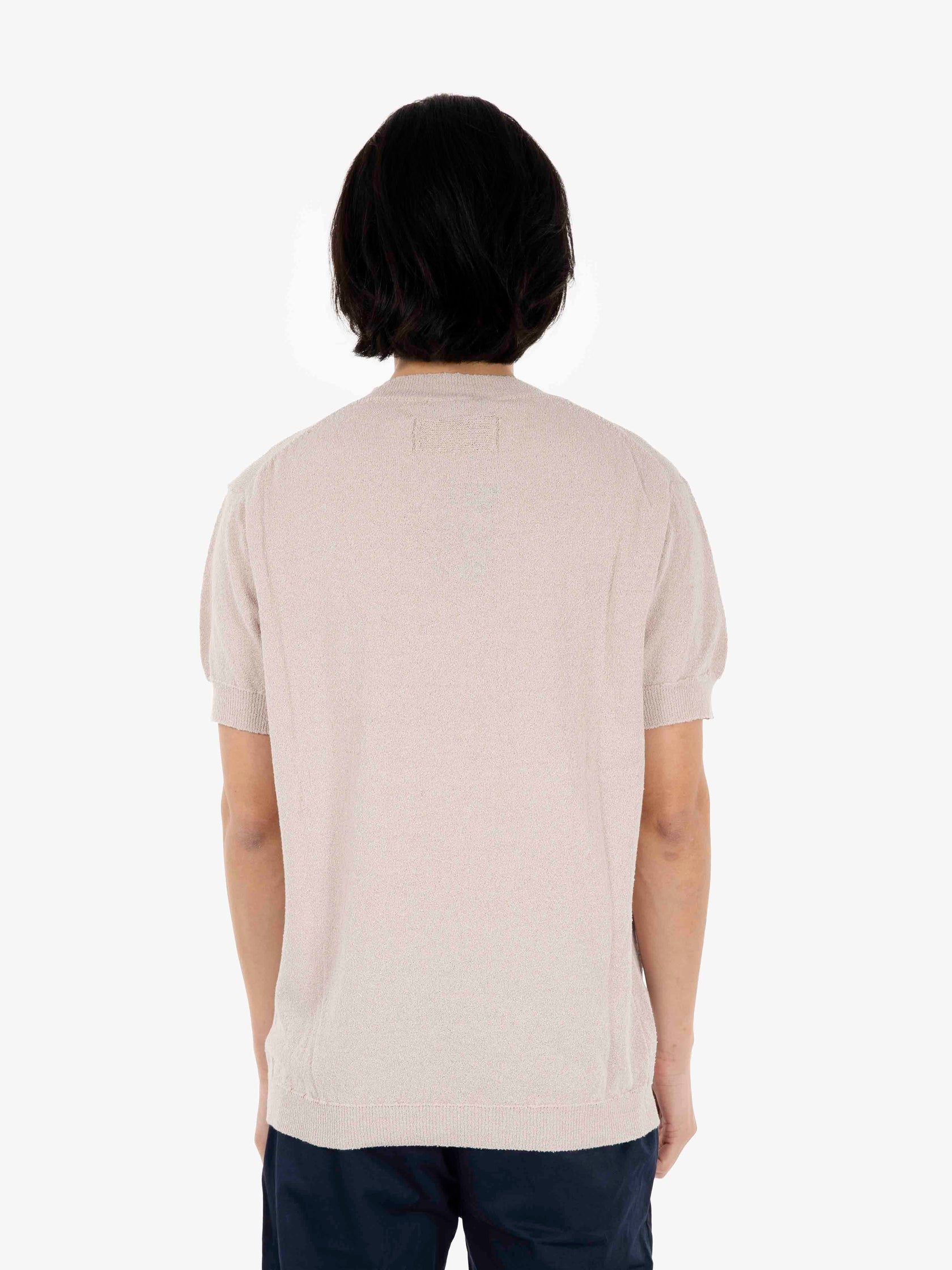 T-shirt girocollo organic cotton gianduia